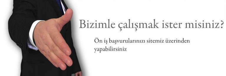 Bizimle Çalışmak İster Misiniz?